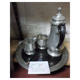 English Pewter Tea Set