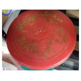 Divided Serving Tray with Chinese Dragon on lid