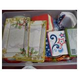 holiday paper kitchen supplies, plates & more