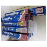 lot of aluminum foil (reynolds wrap) mostly new