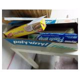 polyvinyl wrap, plastic food wraps