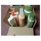 brand new, lotion, shampoo, conditioner