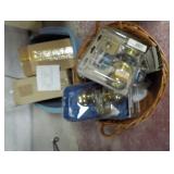 lot of door hardware, knobs, etc..