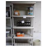 Sterilite plastic storage rack, no contents