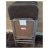 6 Samsonite folding chairs
