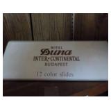 Hotel Duna 12 color photo slides Budapest