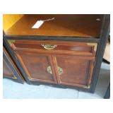 Entertainment Section  2 glass shelves