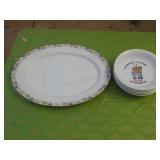 Plater and Campbell soup bowls