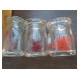 3 Creamers Raritan, Bupps, Purvin