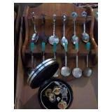 Box lot misc glass wear