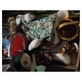 6 piece misc Christmas items