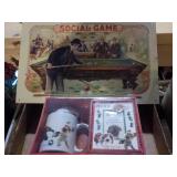 2 piece mug set and pool sign