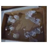 8 glass christmas decorations