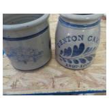 1897 – 1997 Denton Camp Pottery (2 pcs)