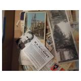 Box lot paper advertisements