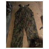 Camo Bibs & 2 pants (pants 40 x 33)