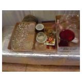 Box lots of Misc Glassware