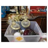 Box lot of Electrical Lights