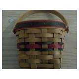 Lgbrgr ‘98 Blue & Red Basket w/Handle