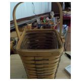 Lgbrgr ‘97 Tall Blue Accent Bskt w/Handle & P