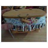 Lgbrgr ‘96 Purse Bskt w/floral L
