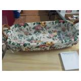 Lgbrgr ‘96 Bread Bskt w/handles, L & P