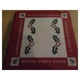 Lgbrgr Pottery Trdtnl Holly Pillar Candle Holder