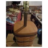 Lgbrgr ‘96 Spoon Bskt w/Blue Trim & Lamp