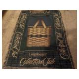 Longaberger Collectors Club Throw/Blanket
