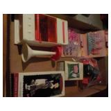 Barbie Misc Items, barber shop, hangers,