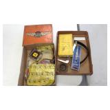 Lot - bolt bin, electrical wire nuts and more