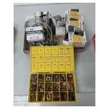 Lot - assortment of inverted flare fittings,