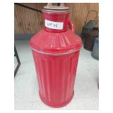 Vintage gas can by the Davis Welding &
