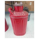 Vintage 5-gallon gas can by the Davis Welding &