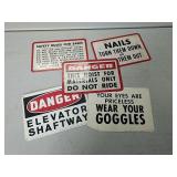 Lot of warning signs