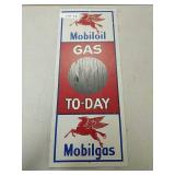 Mobil oil gas today sign