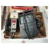 Box lot of miscellaneous testing tools -