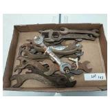 Box lot of miscellaneous box wrenches some are