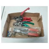 Boxlight - metal shears, riveting tool and