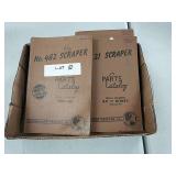 Lot of caterpillar Parts books