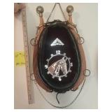Horse wall clock
