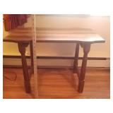 Wooden end table