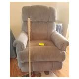 Blue LazyBoy recliner