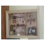Kitchen shadow box 11x12