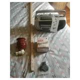 Plug in scentsy, am FM radio cassette player and