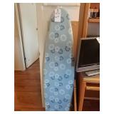 Blue flower ironing board