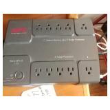 Battery backup plus surge protector