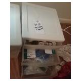 Sterilite 3 drawer with contents