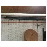 9 long metal barb wire post