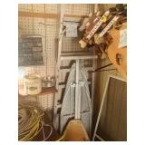 Ladder with two ironing board